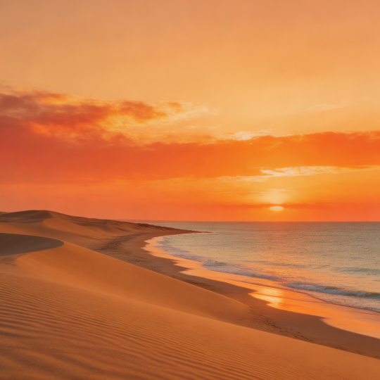 Orange Sunset Film Presets